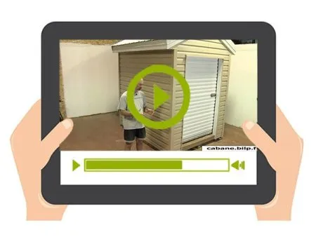 Serie 2 : Wie man ein kleines Gartenhaus baut 