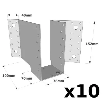 45°-Balkenschuh - Réf. S45D380/76/2_10