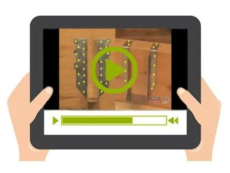 Befestigung von Tragbalken und Balken mit Balkenträgern