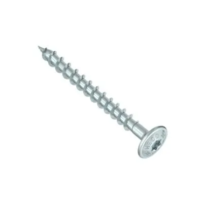 HECO-TOPIX-plus, Tellerschraube, T-Drive, variables Vollgewinde, weiß verzinkt, A3K - Réf. 61959