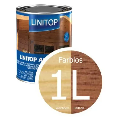 LINITOP ACRYL PRIM : Imprägnierglasur in wässriger Phase - Réf. L1081