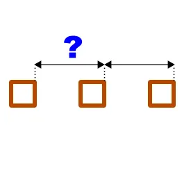 Berechnung der Achsabstand a (Balken oder Lagerhölzer)