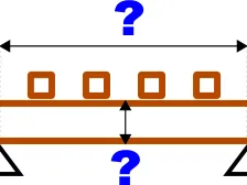 Berechnung und Überprüfung der Tragbalken einer Plattform 