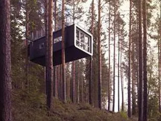 Treehotel (Schweden) : Baumhäuser mit unwahrscheinlichem Aussehen