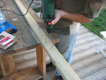 Platzierung der Schrauben