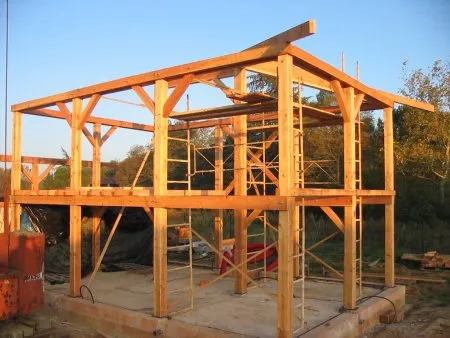 L'ossature poteau-poutre