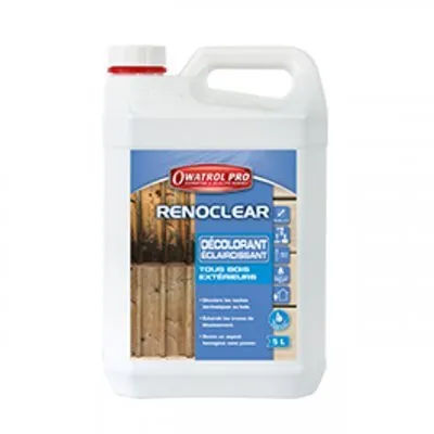 RENOCLEAR - Aufhellender Entfärber für Verkleidung und Terrasse - Réf. ELIRECL5