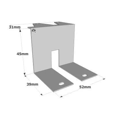 Clip für I-Träger - Réf. ZS45N