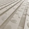 XL-Aluminiumlamelle 29 mm, Länge 2m, RAL 7006 strukturiertes Beigegrau