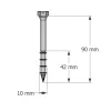 Stahl-Holz-Verbindungsschrauben, SSH10.0X90 - Réf. 75153
