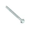 HECO MULTI-MONTI-PLUS SS-Schraube – Sechskantkopf mit Sockel – weiß verzinkt – D7,5 x L100 - Réf. 49817