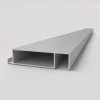 XL-Aluminiumblatt 29 mm, Länge 2 m, RAL9006 strukturiertes Aluminiumgrau