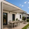 XL-Aluminiumlamelle 29 mm, Länge 2m35, YAZD-Struktur, Sandbeige