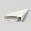 XL-Aluminiumblatt 29 mm, Länge 2 m, RAL9010 strukturiertes Verkehrsweiß