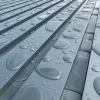 XL-Aluminiumblatt 29 mm, Länge 2m, RAL7016 strukturiertes Anthrazitgrau