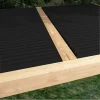 XL-Aluminiumblatt 29 mm, Länge 2 m, RAL9005 strukturiertes Mattschwarz