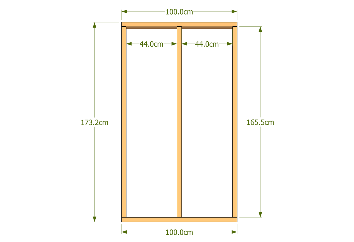 Dimensions ossatures M4