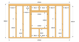 Dimensions ossatures M2