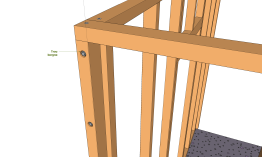 Angle simple : vue externe