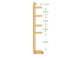 Dimensions ossatures murs LATERAUX