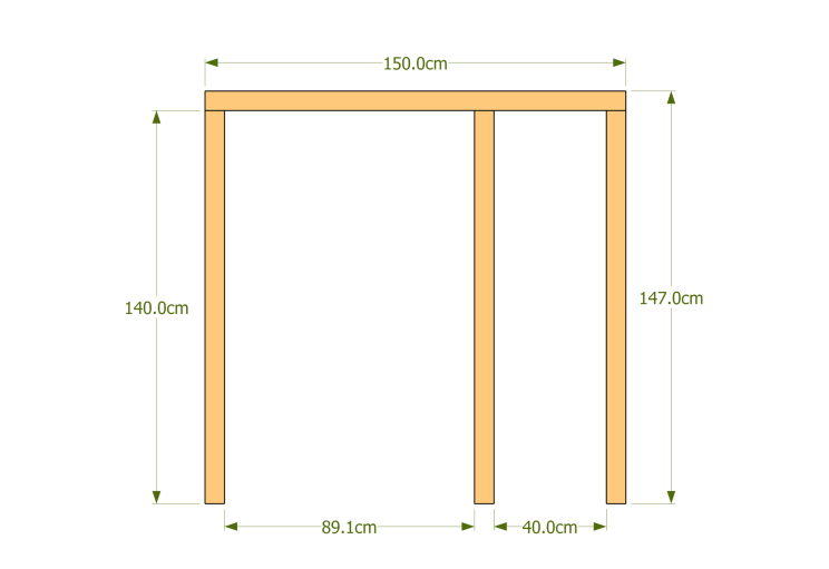 Dimensions ossatures de FACE