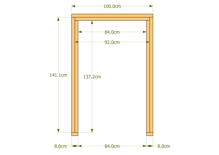 Dimensions ossatures M1